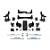 Fabtech Motorsports 6 Inch RTS System Lift Kit Suspension - K1161