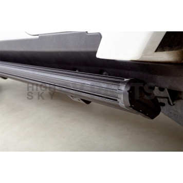 Amp Research Running Board 600 Pound Capacity Aluminum Power Lowering - 78121-01A-1