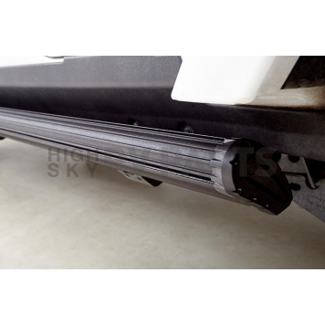 Amp Research Running Board 600 Pound Capacity Aluminum Power Lowering - 78121-01A-4