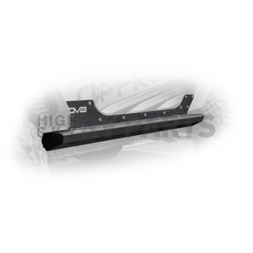 DV8 Offroad Rocker Panel Guard - Black Tube Powder Coated Steel Set Of 2 - SRSOTB-12