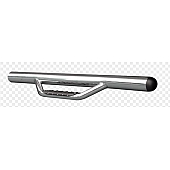 Go Rhino Nerf Bar 2-1/2 Inch Stainless Steel Round - D24926PS