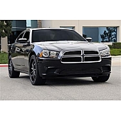 T-Rex Truck Products Grille Insert - Horizontal Bar Rectangular Black Powder Coated Aluminum - 21442B