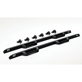 N-Fab Nerf Bar 4 Inch Steel Angular - EXJ072-TX