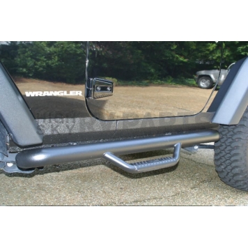N-Fab Nerf Bar 3 Inch Steel Round - J0746-2