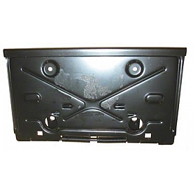 Goodmark Industries License Plate Bracket - Steel Black - CX88568