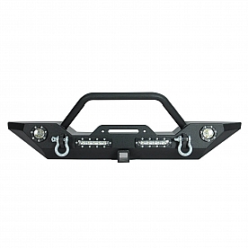 Paramount Automotive Bumper Rock Crawler 1-Piece Design Black - 510353