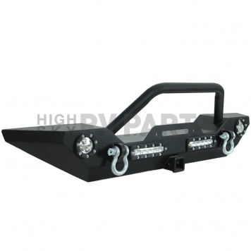 Paramount Automotive Bumper Rock Crawler 1-Piece Design Black - 510353-1