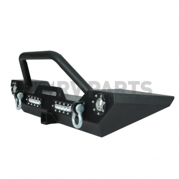 Paramount Automotive Bumper Rock Crawler 1-Piece Design Black - 510353-2