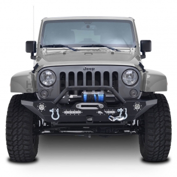 Paramount Automotive Bumper Rock Crawler 1-Piece Design Black - 510353-3