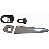 Help! By Dorman Exterior Door Handle - Plastic Silver Single - 95135