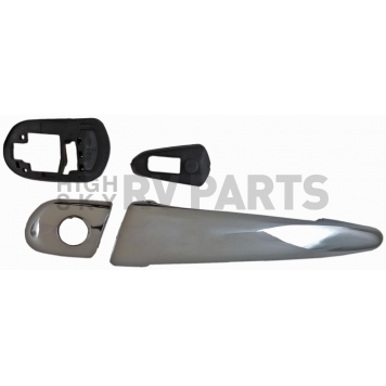 Help! By Dorman Exterior Door Handle - Plastic Silver Single - 95135