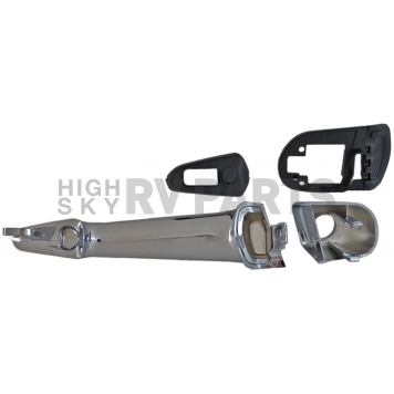 Help! By Dorman Exterior Door Handle - Plastic Silver Single - 95135-1