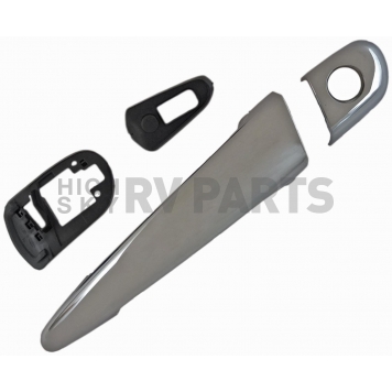 Help! By Dorman Exterior Door Handle - Plastic Silver Single - 95135-2