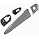 Help! By Dorman Exterior Door Handle - Plastic Silver Single - 95135