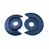 Rugged Ridge Wheel Dust Shield - Black Set Of 2 - 1121201