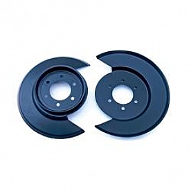 Rugged Ridge Wheel Dust Shield - Black Set Of 2 - 1121201