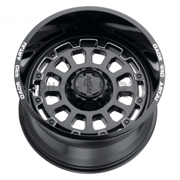 Ultra Wheel Xtreme 111 - 20 x 12 Black With Natural Accents - 111-2305BM44-1