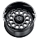 Ultra Wheel Xtreme 111 - 20 x 9 Black With Natural Accents - 111-2905BM+01