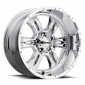 Ultra Wheel 20 Diameter -25 Offset Chrome Plated Single - 249-2173C25