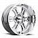 Ultra Wheel 20 Diameter -25 Offset Chrome Plated Single - 249-2173C25