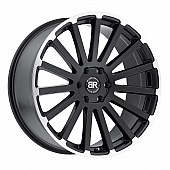 Black Rhino Wheel Spear - 22 x 9.5 Black With Natural Lip - 2295SPR305127F71