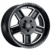 Black Rhino Wheel Canon - 22 x 11.5 Black With Natural Accents - 2215CAN-45127B71