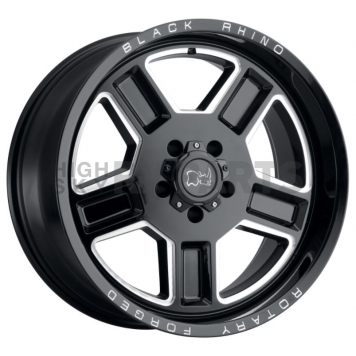 Black Rhino Wheel Canon - 22 x 11.5 Black With Natural Accents - 2215CAN-45127B71