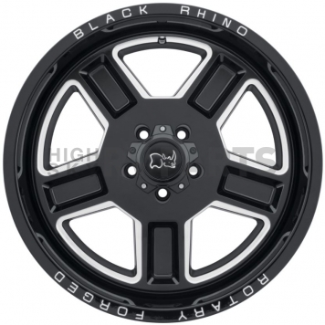 Black Rhino Wheel Canon - 22 x 11.5 Black With Natural Accents - 2215CAN-45127B71-1
