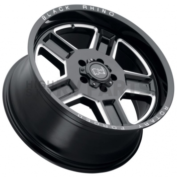 Black Rhino Wheel Canon - 22 x 11.5 Black With Natural Accents - 2215CAN-45127B71-2