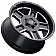 Black Rhino Wheel Canon - 22 x 11.5 Black With Natural Accents - 2215CAN-45127B71