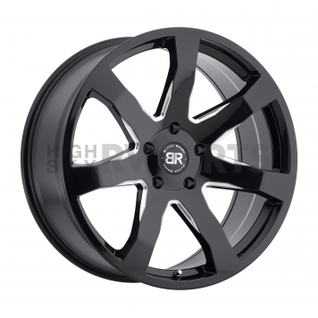 Black Rhino Wheel Mozambique - 22 x 9.5 Black With Natural Accents - 2295MZA305127B71