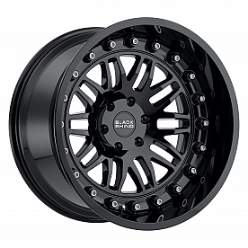Black Rhino Wheel Fury - 22 x 11.5 Black - 2215FRY-45127B71