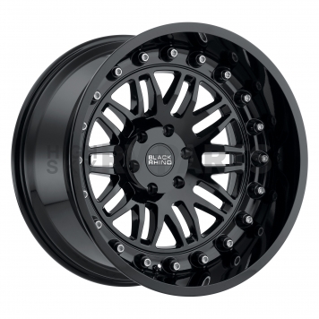 Black Rhino Wheel Fury - 22 x 11.5 Black - 2215FRY-45127B71