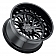 Black Rhino Wheel Fury - 22 x 11.5 Black - 2215FRY-45127B71