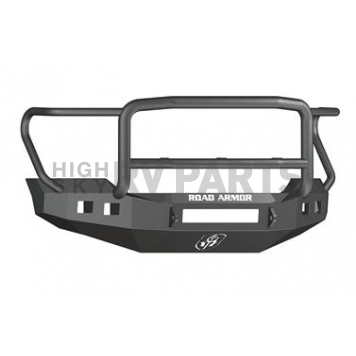 Road Armor Bumper Stealth Lonestar 1-Piece Design Steel Black - 611R5BNW