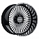Black Rhino Wheel Horus - 24 x 14 Black With Natural Accents - 2414HRS-65127B71