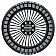 Black Rhino Wheel Horus - 24 x 14 Black With Natural Accents - 2414HRS-65127B71