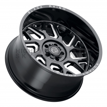 Black Rhino Wheel Reaper - 24 x 14 Black With Natural Accents - 2414RPR-65127B71-2