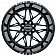 Black Rhino Wheel Twister - 24 x 14 Black With Natural Accents - 2414TWS-65127B71L