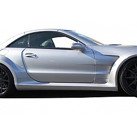 Extreme Dimensions Side Skirt - Fiberglass Reinforced Plastic Gray Set of 2 - 108021