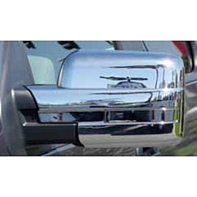 TFP (International Trim) Exterior Mirror Cover Driver And Passenger Side Silver Set Of 2 - 595