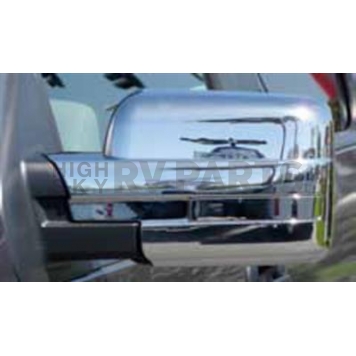 TFP (International Trim) Exterior Mirror Cover Driver And Passenger Side Silver Set Of 2 - 595