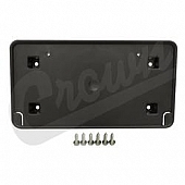 Crown Automotive Jeep Replacement License Plate Bracket 68144511AC