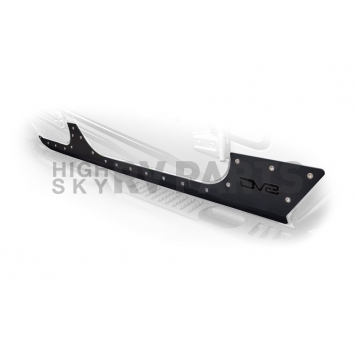 DV8 Offroad Rocker Panel Guard - Black Powder Coated Steel - SRSOTB-05