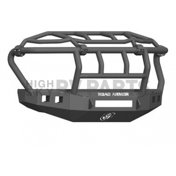 Road Armor Bumper Sahara Pre-Runner 1-Piece Design Steel Black - 617F3BNW
