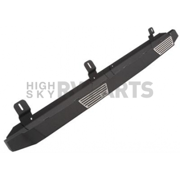 Smittybilt Rocker Panel Guard - Round Tube Steel Black Powder Coated - 76898