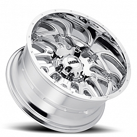 Ultra Wheel 24 Diameter -44 Offset Chrome Plated Single - 203-2473C44