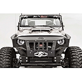 Fab Bumper Grumper 1-Piece Design Steel Black - GR1000-1
