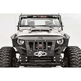 Fab Bumper Grumper 1-Piece Design Steel Black - GR1000-1