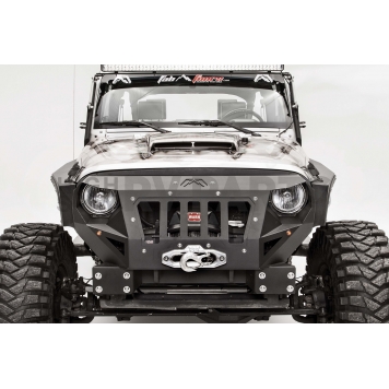 Fab Bumper Grumper 1-Piece Design Steel Black - GR1000-1